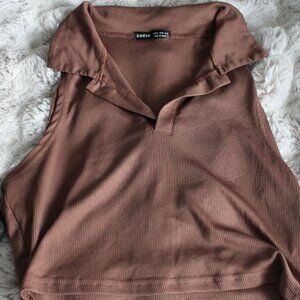Shein Brown Tank Top